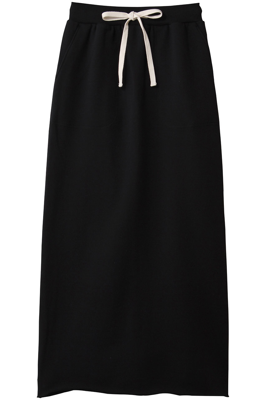 サクラ/SACRAのエクストラファインフリースロングスカート(ブラック/126142122)