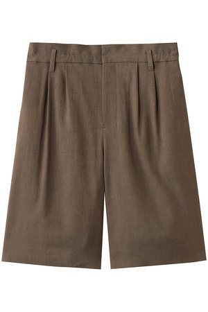 サクラ/SACRAのリネンウールギャバジンショートパンツ(110600/110603)