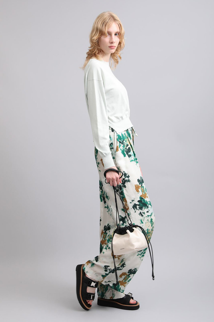 SACRA｜SACRA サクラ 125519112 AUTUMN FLORA PANTS ワイドパンツ