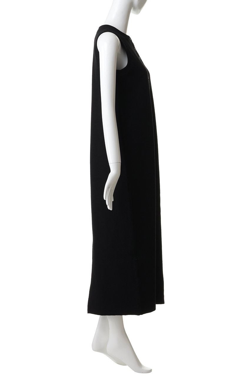 SACRA(サクラ)｜ダブルフェイスコットンノースリーブワンピース