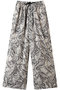 ペイズリープリントパンツ サクラ/SACRA エクリュ