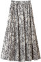 ペイズリープリントスカート サクラ/SACRA エクリュ