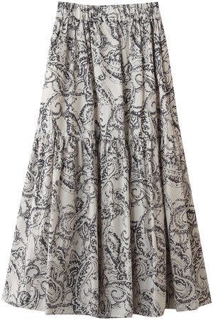 サクラ/SACRAのペイズリープリントスカート(110700/110703)