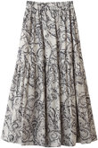 ペイズリープリントスカート