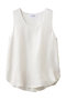 アセテートヴィンテージツイルノースリーブ サクラ/SACRA オフホワイト