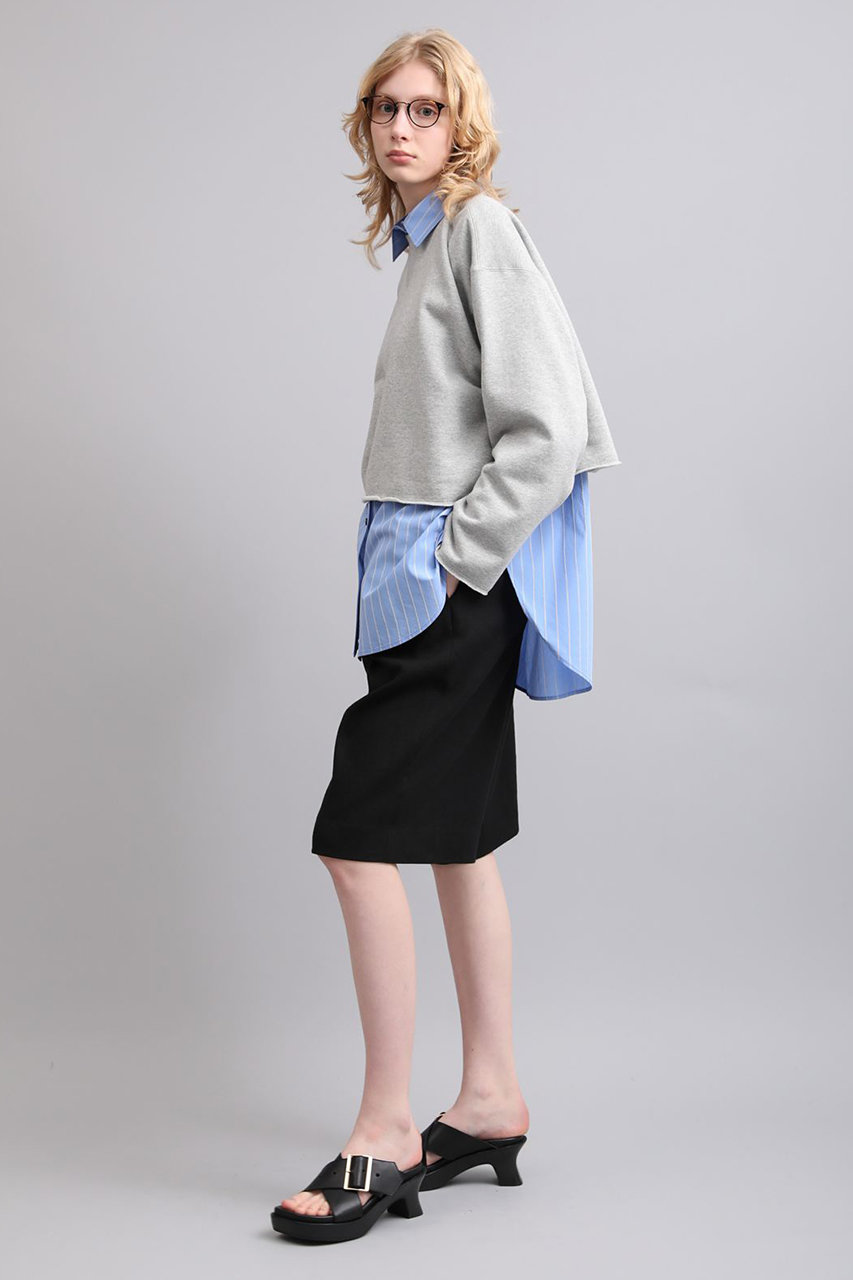SACRA(サクラ)｜クロスベルトミュール/ブラック の通販｜ELLESHOP