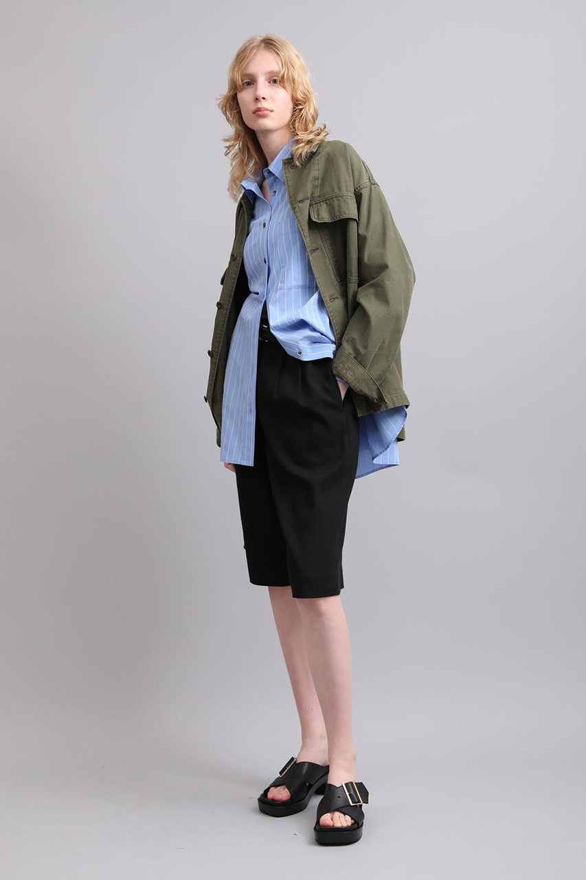 SACRA(サクラ)｜クロスベルトミュール/ブラック の通販｜ELLESHOP
