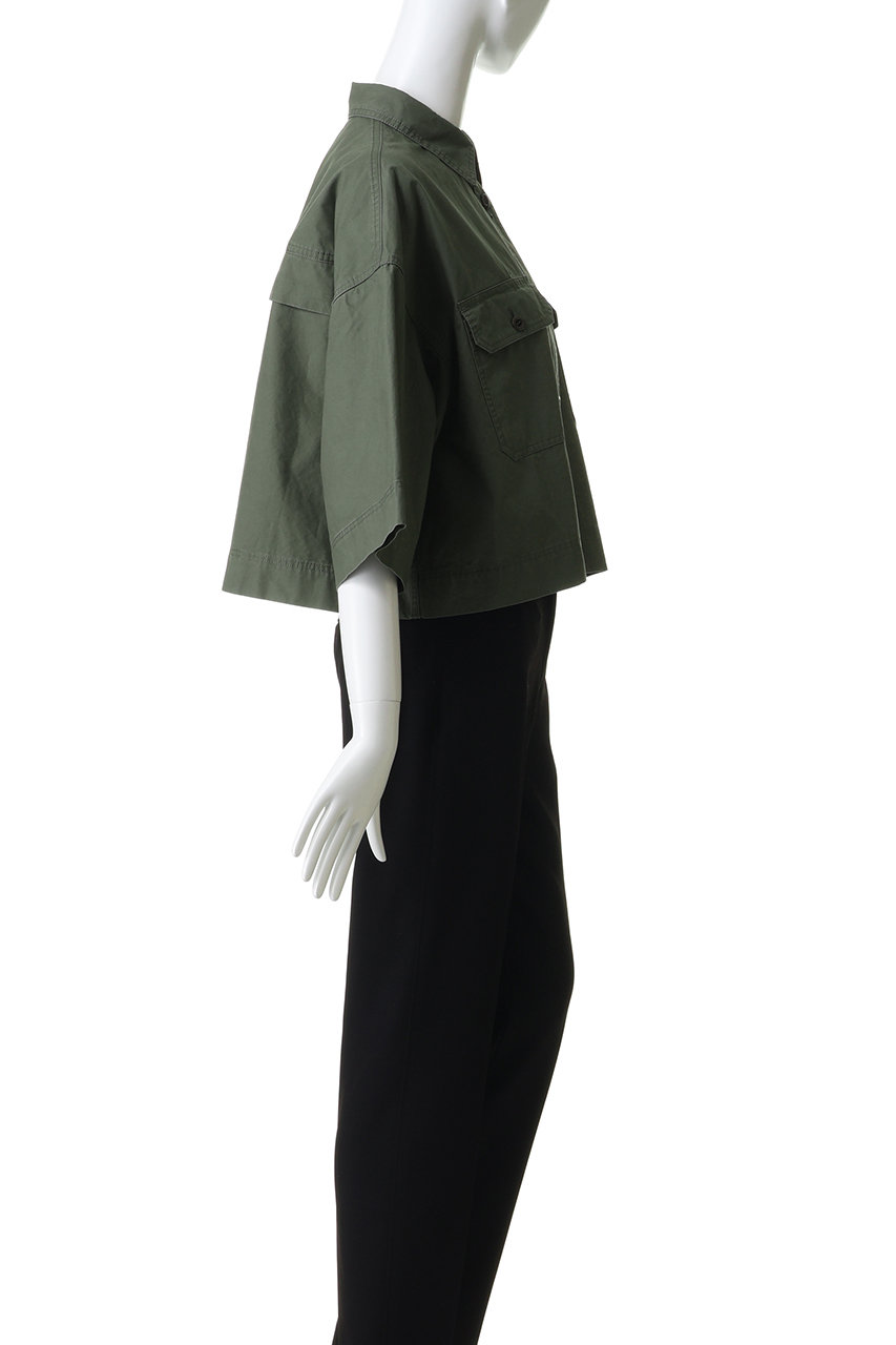新品SACRAサクラバッククロスフレアスリーブブラウス カーキ Item | SACRA（サクラ）オフィシャルサイト