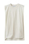 ヴィンテージヘザードコットンノースリーブ サクラ/SACRA オフホワイト