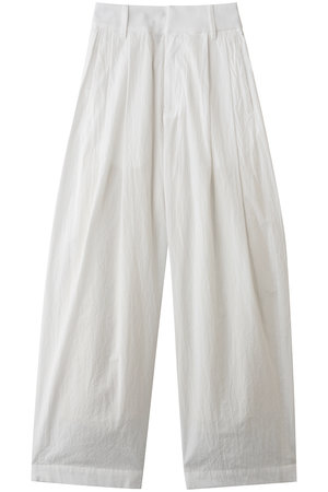 サクラ/SACRAのハイカウントコットンタンブルタックパンツ(110600/110601)