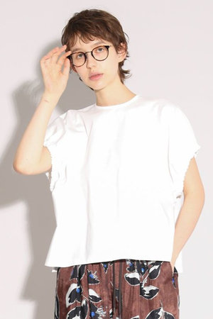 サクラ/SACRAのファインオーガニックコットンカットソー(110100/110102)