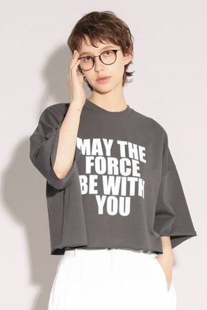 サクラ/SACRAのコットンフリースプリントトップス(110100/110103)