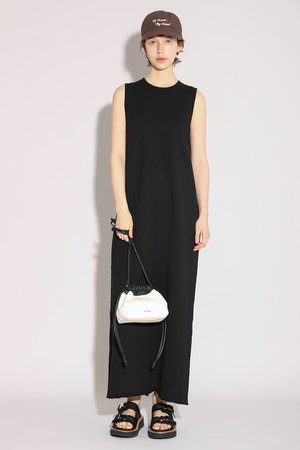 サクラ/SACRAのエクストラファインフリースノースリーブワンピース