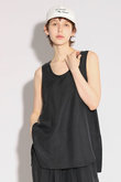 プレミアムシルクサンドウォッシュタンクトップ