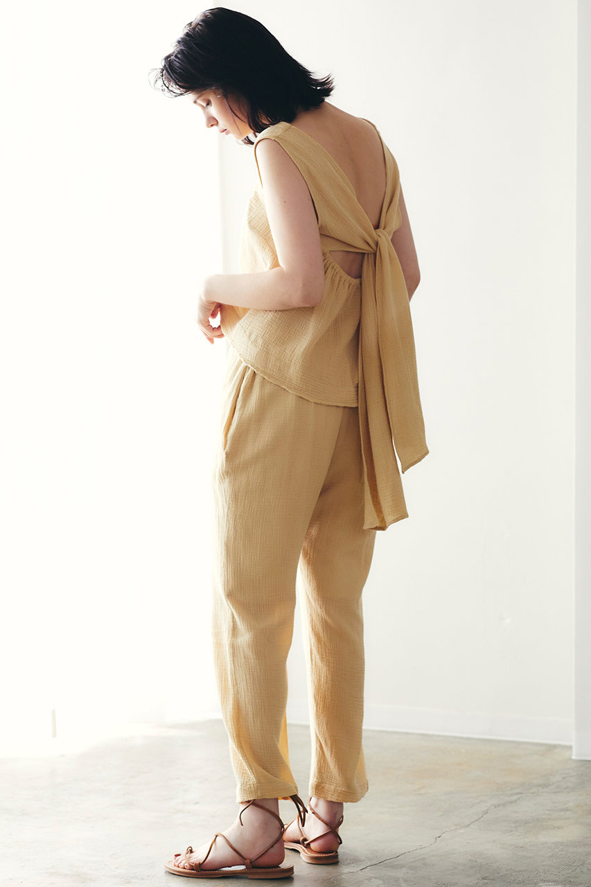 moon】english garden プリントイージーパンツ moon】english garden