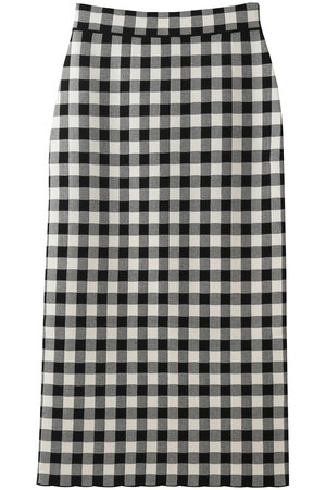 チェックスカート