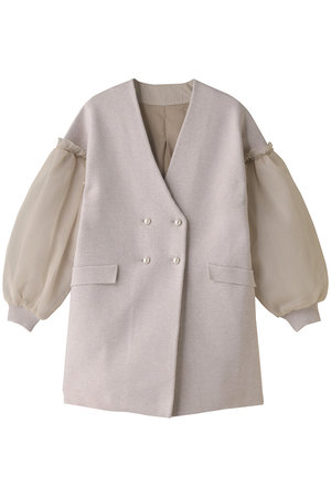 マリリンムーン/MARILYN MOONの【別注】パデッドコクーンパールニットコート(110900/110902)