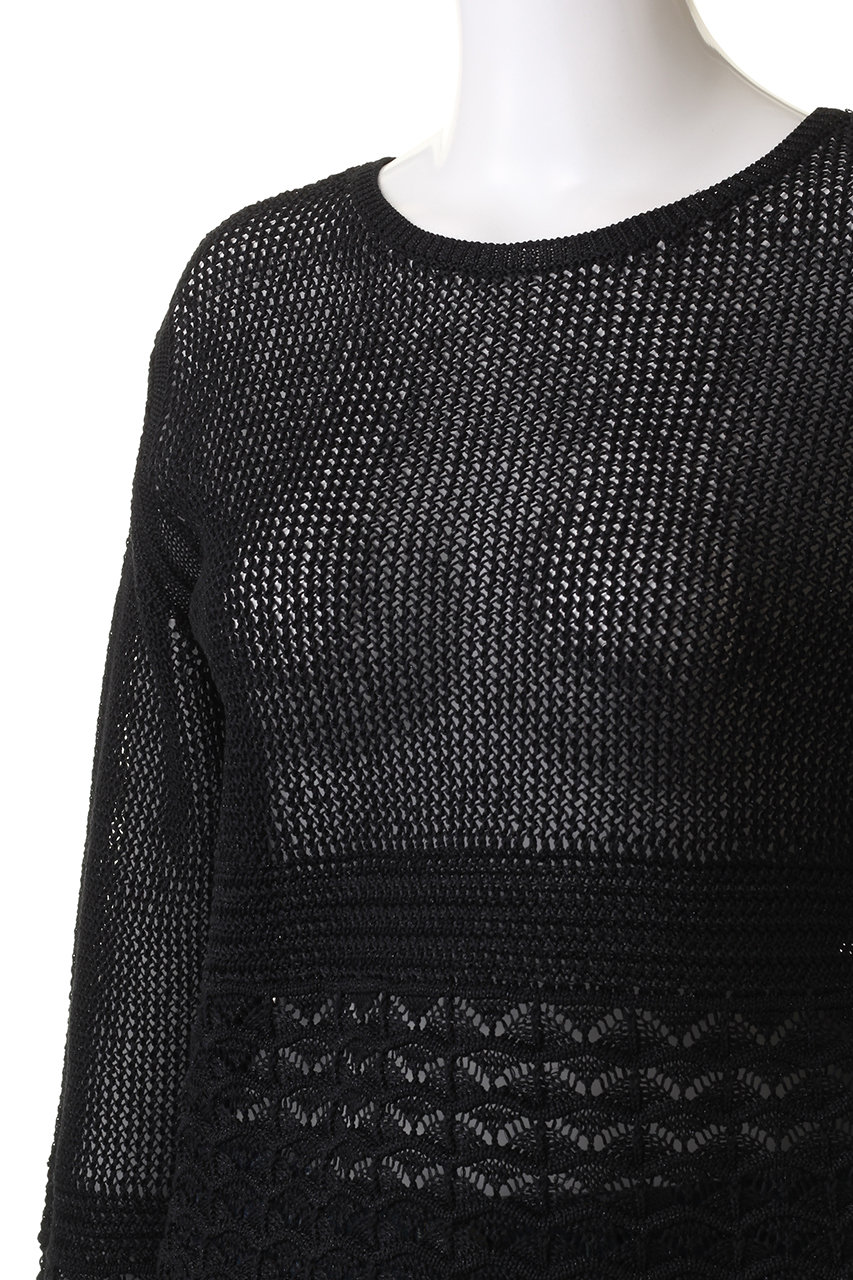 Mesh Full Zip(L(MEN) Black/ブラック): LADY WHITE CO.