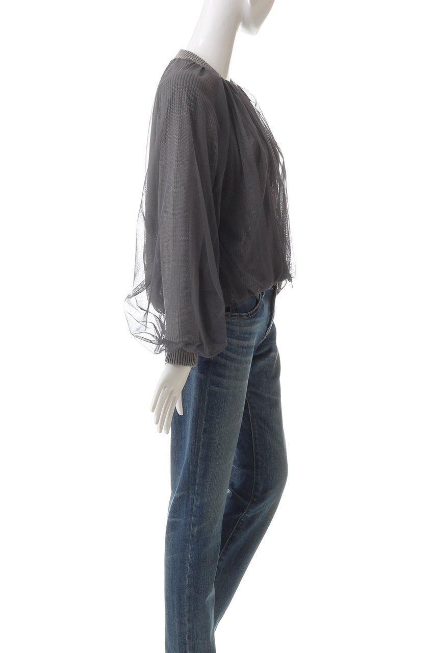 MARILYN MOON(マリリンムーン)｜チュールレイヤードバルーンニット