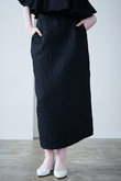 フローティングジャガード Iラインスカート