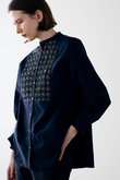 【SOI-MeME】パールラメレースブラウス