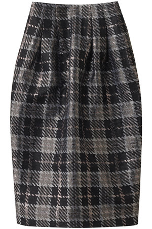 マリリンムーン/MARILYN MOONの【SOI-MeME】チェックラメジャガードスカート(110700/110702)