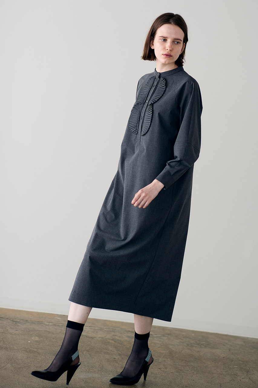 MARILYN MOON(マリリンムーン)｜【SOI-MeME】プリーツジャボワンピース