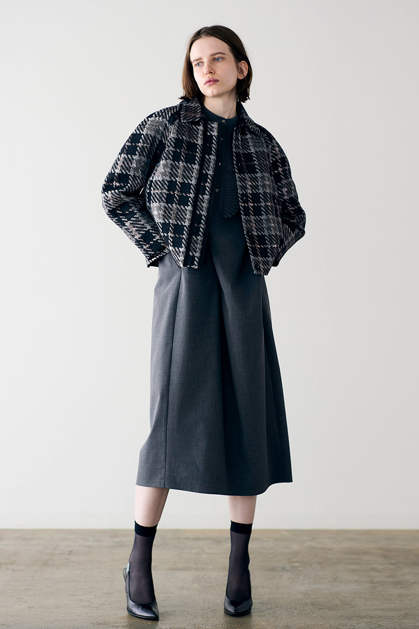 MARILYN MOON(マリリンムーン)｜【SOI-MeME】プリーツジャボワンピース