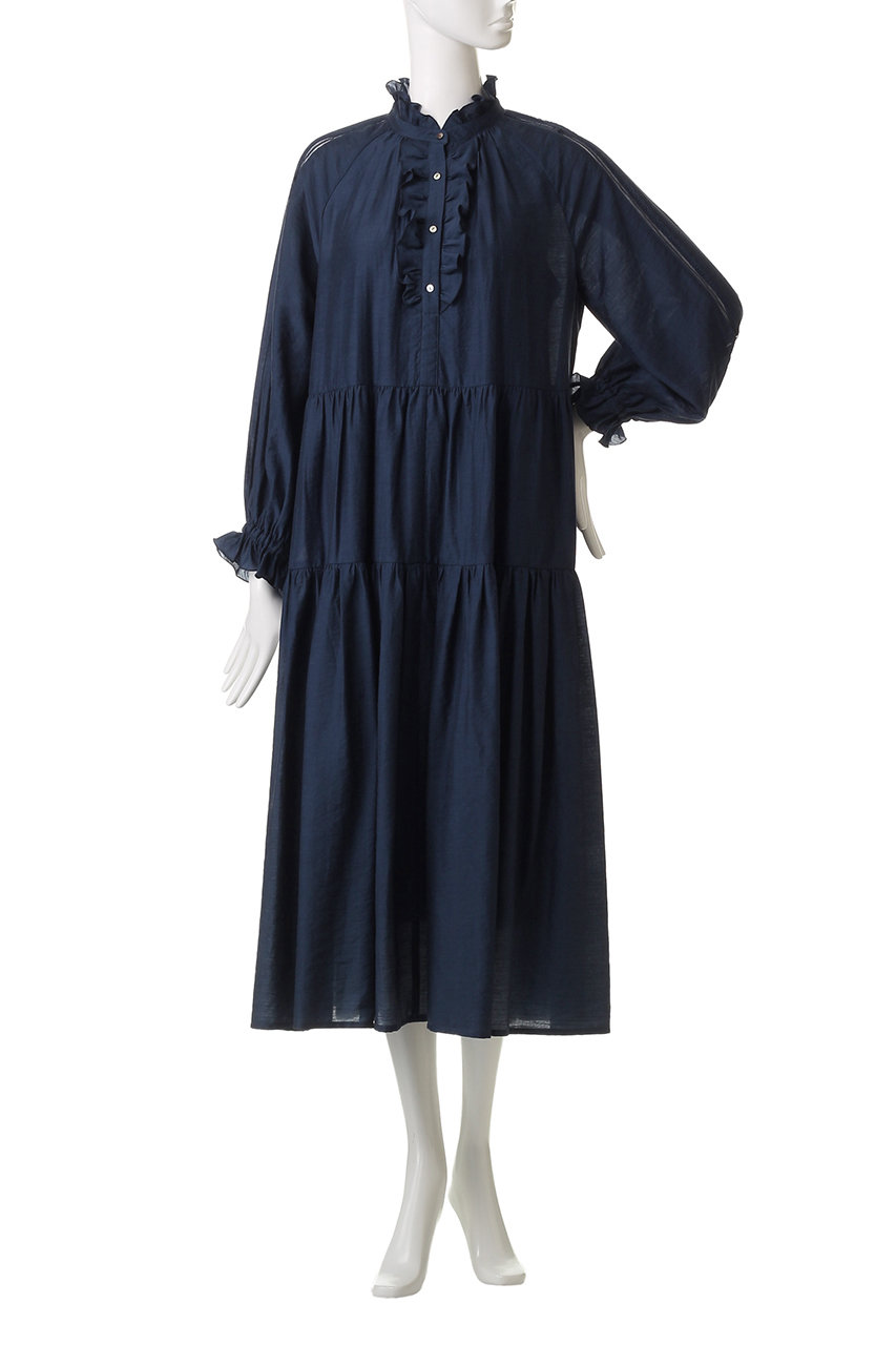 ❤︎新品❤︎Marilyn Moon マリリンムーン❤︎マキシ丈ワンピース◆ IENA ワンピース MARILYN MOON/マリリンムーン Sheer gather OP