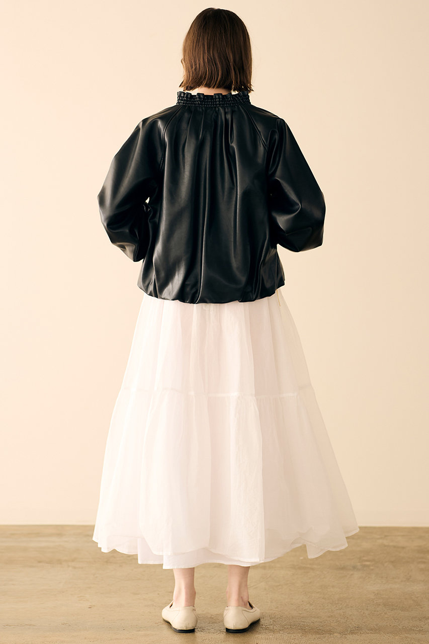 MARILYN MOON(マリリンムーン)｜ソフトフェイクレザーブルゾン