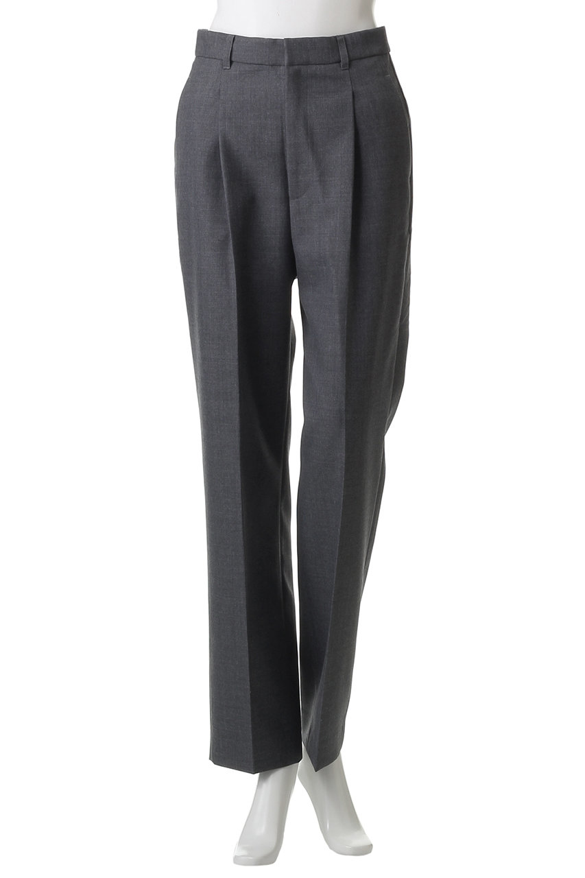 MARILYN MOON(マリリンムーン)｜ウールサキソニーストレートパンツ