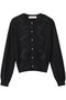 コード刺しゅうカーディガン マリリンムーン/MARILYN MOON ブラック