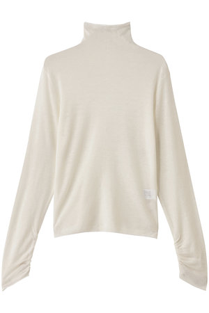 マリリンムーン/MARILYN MOONの16Gシアーウールハイネックニット(110300/110301)