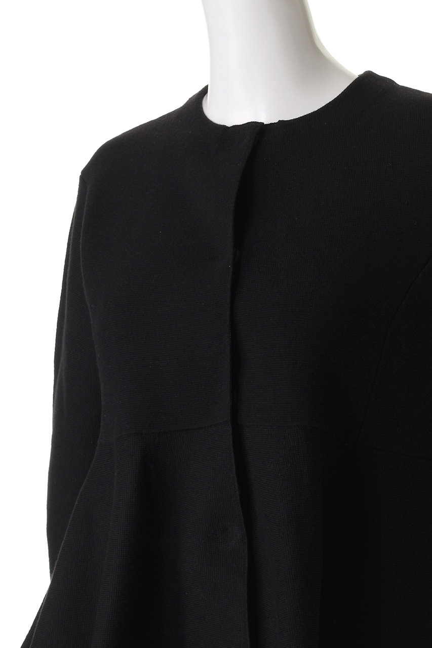 【タグ付き新品未使用品】MARILYN MOON/ミラノリブペプラムジャケット MARILYN MOON(マリリンムーン)｜ミラノリブペプラムジャケット