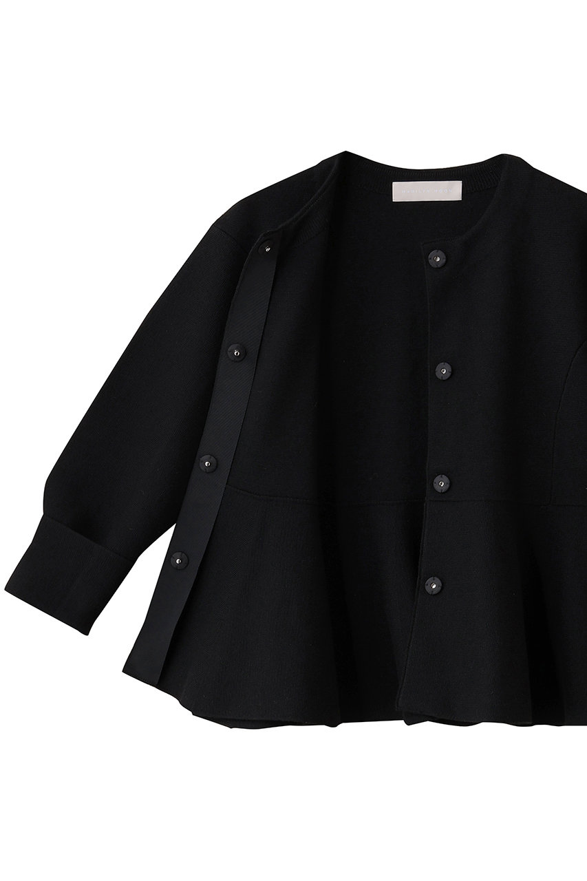 MARILYN MOON(マリリンムーン)｜ミラノリブペプラムジャケット