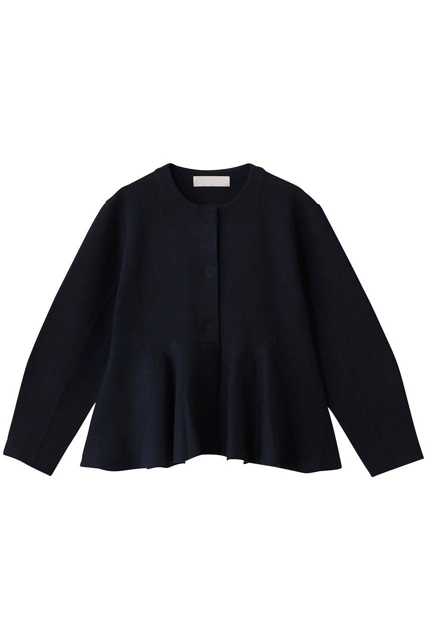 ミラノリブペプラムジャケット