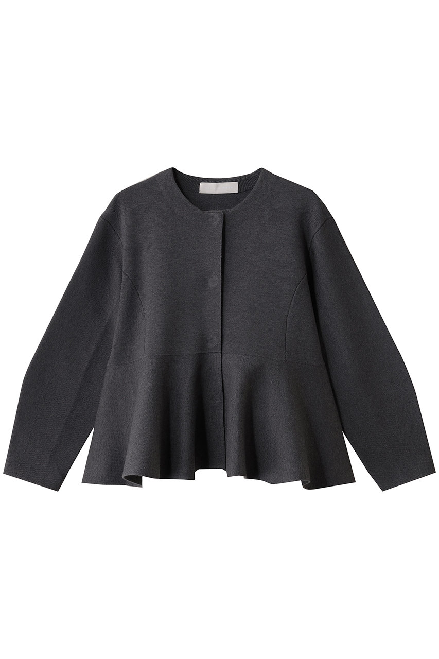 ミラノリブペプラムジャケット