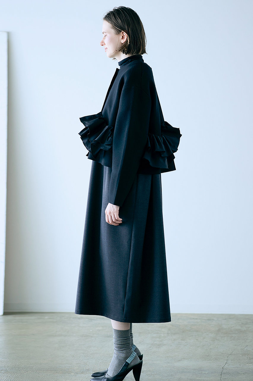 マリリン MARILYN MOON(マリリンムーン)｜タックフリルフレアハーフスリーブ