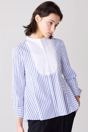 マリリンムーン/MARILYN MOONの【予約販売】【SOI-MeME】ピンタックブザムエンブロイダリーブラウス(110400/110403)