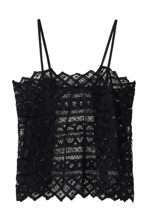 マリリンムーン/MARILYN MOONの【SOI-MeME】コードレースキャミソール(110100/110101)