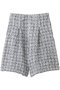 【SOI-MeME】ツイードニットショートパンツ マリリンムーン/MARILYN MOON ホワイト