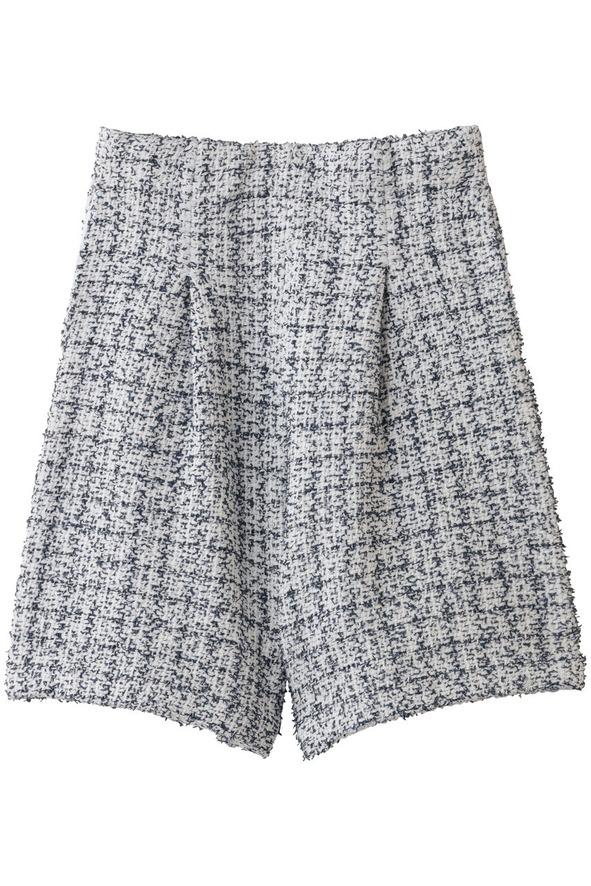 マリリンムーン/MARILYN MOONの【SOI-MeME】ツイードニットショートパンツ(ホワイト/4261-136)