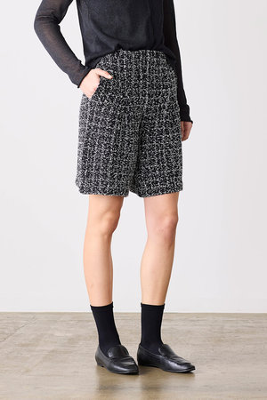 マリリンムーン/MARILYN MOONの【予約販売】【SOI-MeME】ツイードニットショートパンツ(110600/110603)