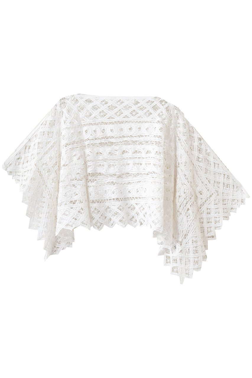 マリリンムーン/MARILYN MOONの【SOI-MeME】バテンレース3wayベスト(ホワイト/4262-147)