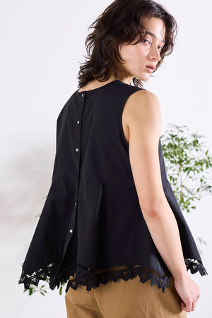 マリリンムーン/MARILYN MOONの2wayハンカチヘムブラウス