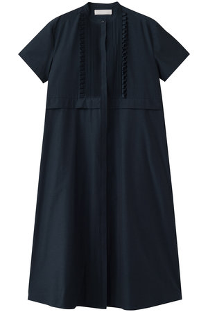 マリリンムーン/MARILYN MOONの【予約販売】タックフリルフレアハーフスリーブシャツワンピース