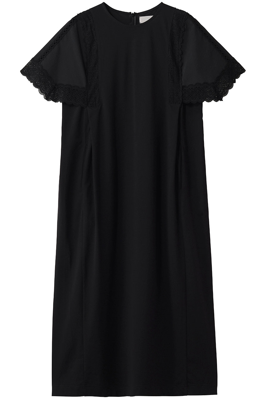 マリリンムーン/MARILYN MOONのレースハンカチーフスリーブワンピース(ブラック/4262-174)