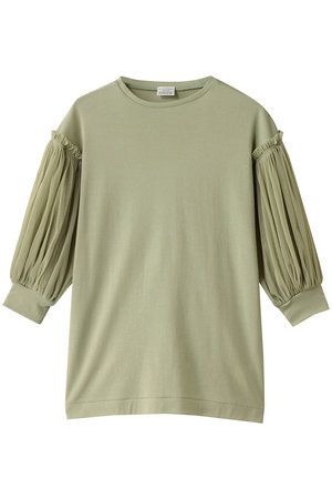 ANTIPASTアンティパスト　Tシャツ　ブラウス ANTIPAST COTTON FRICE T SHIRTS W/BEE アンティパスト