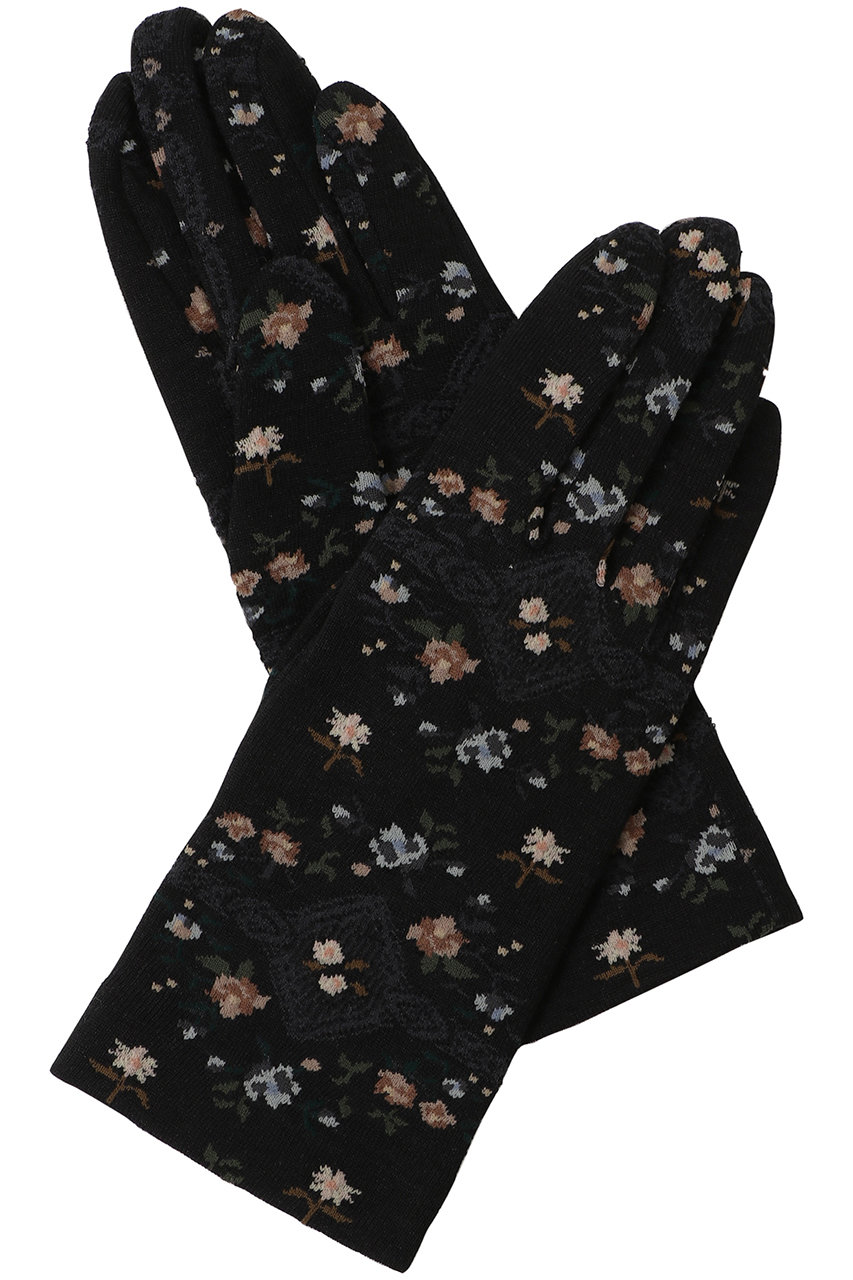 ANTIPAST(アンティパスト) ソックスニットグローブ ANTIPAST(アンティパスト)｜ソックニットグローブ/ブラック の通販