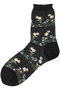 ワイルドフラワーソックス アンティパスト/ANTIPAST ブラック